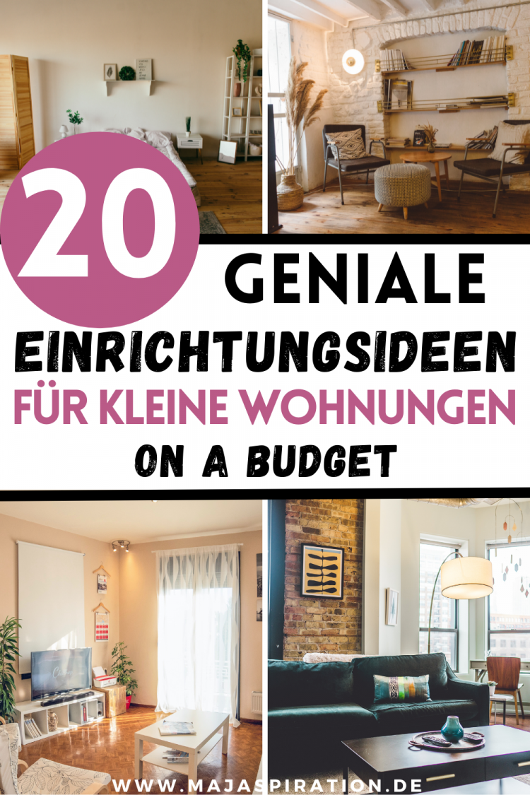 20 geniale Einrichtungsideen für kleine Wohnungen mit kleinem Budget ...