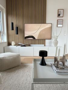 Holzpaneele Wand Tv