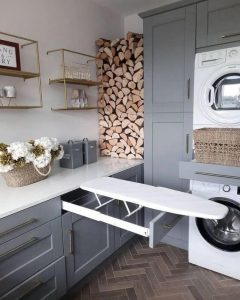 29 geniale Ideen für eine schöne Waschküche (praktisch und ästhetisch ...