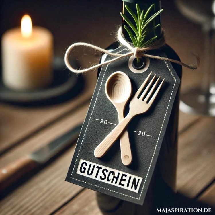 Schne Restaurant Gutschein Originell Verpacken Bilder
