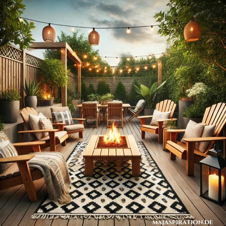22 einzigartige Ideen für Terrassen, die deinen Garten verwandeln ...