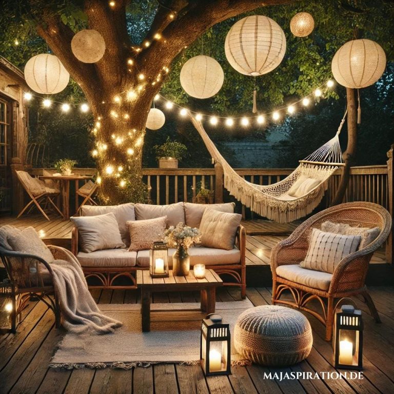 22 einzigartige Ideen für Terrassen, die deinen Garten verwandeln ...