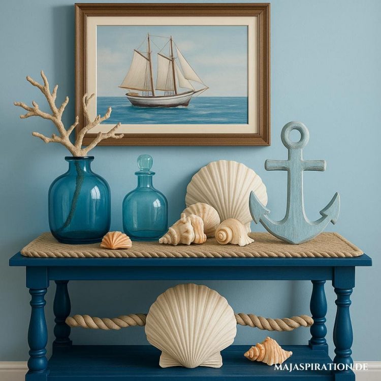 26 maritime Deko Ideen für ein Zuhause wie am Meer - mit Muscheln ...