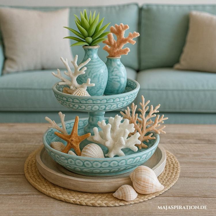 26 maritime Deko Ideen für ein Zuhause wie am Meer - mit Muscheln ...