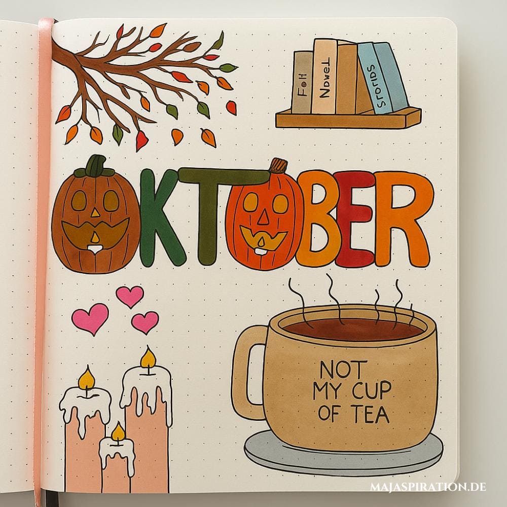 Bullet Journal Spread Idee