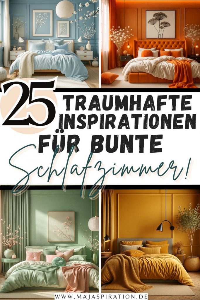 Bunte Schlafzimmer Ideen Pin