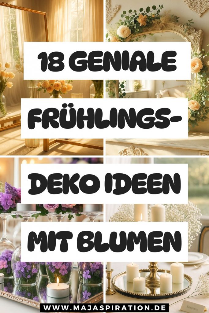 Deko Ideen mit Blumen Pin