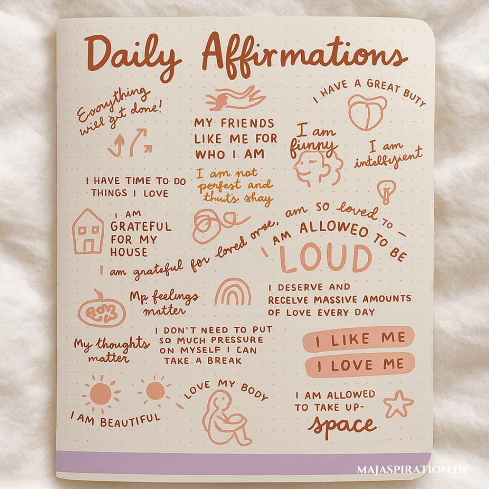 Daily Affirmations Bullet Journal