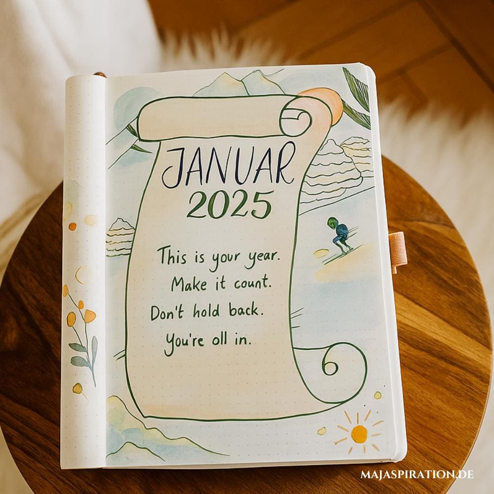 Bullet Journal Monat Prompt