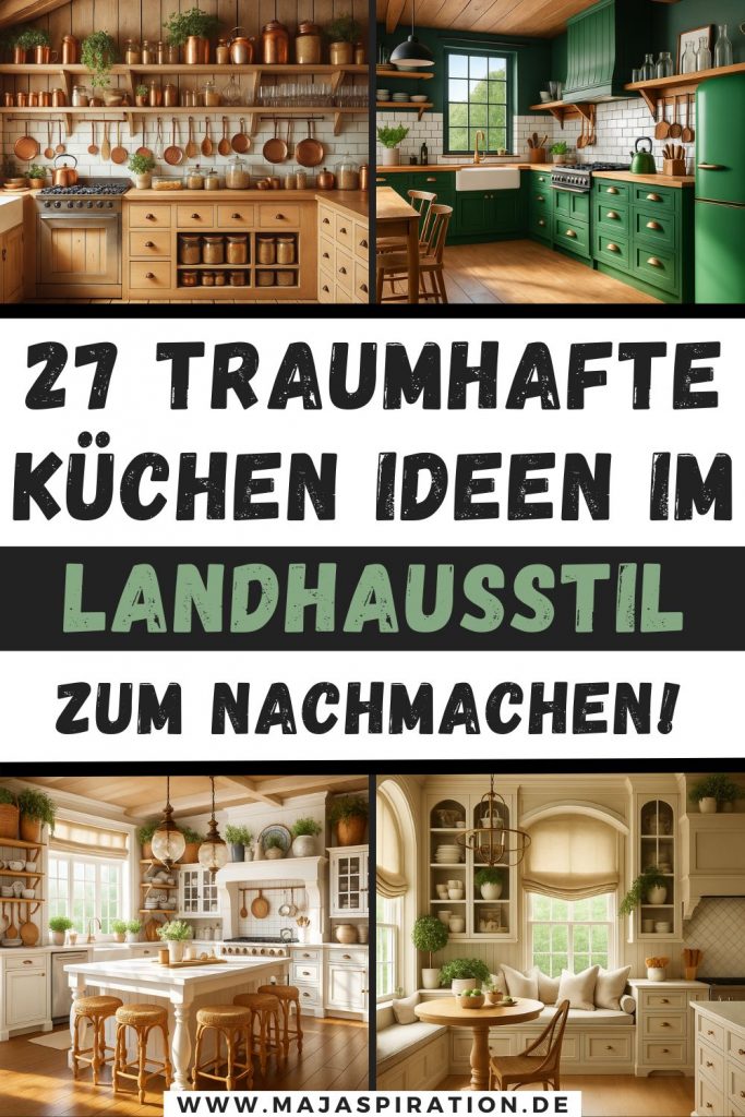 Küchen im Landhausstil Inspirationen Pin