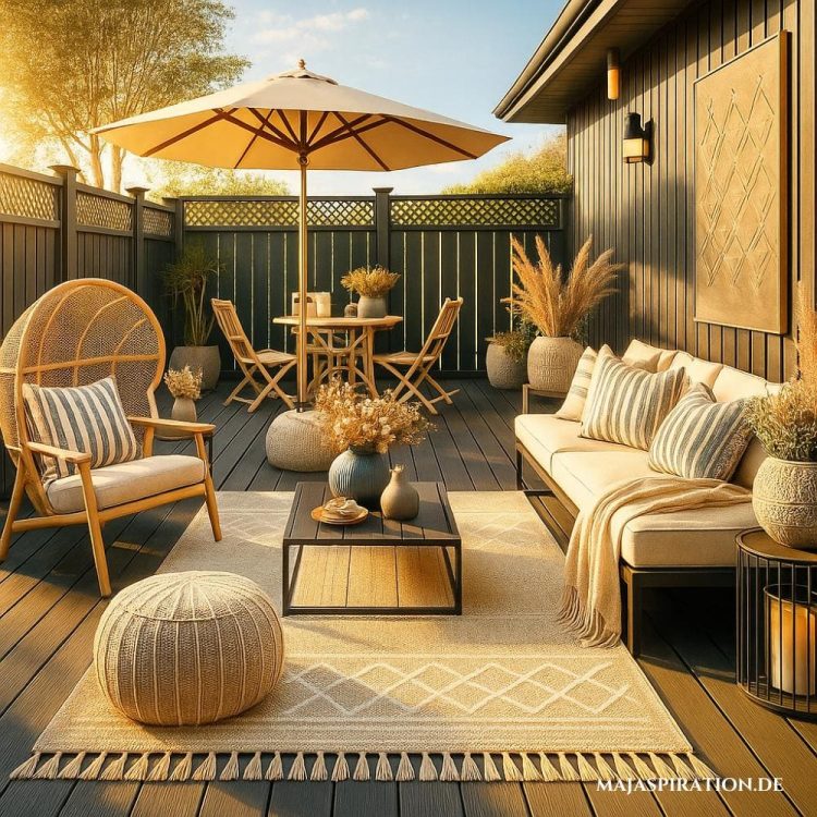 22 einzigartige Ideen für Terrassen, die deinen Garten verwandeln ...