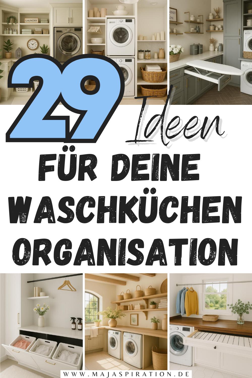 29 geniale Ideen für eine schöne Waschküche (praktisch und ästhetisch ...