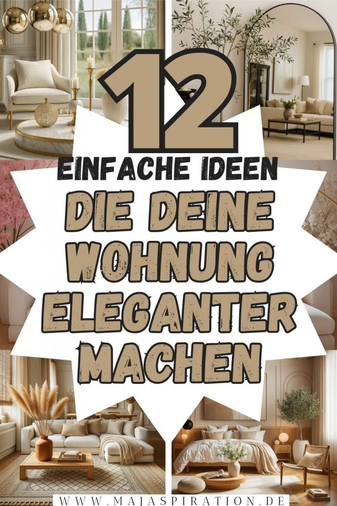 Wohnung teuer aussehen lassen Ideen Pin