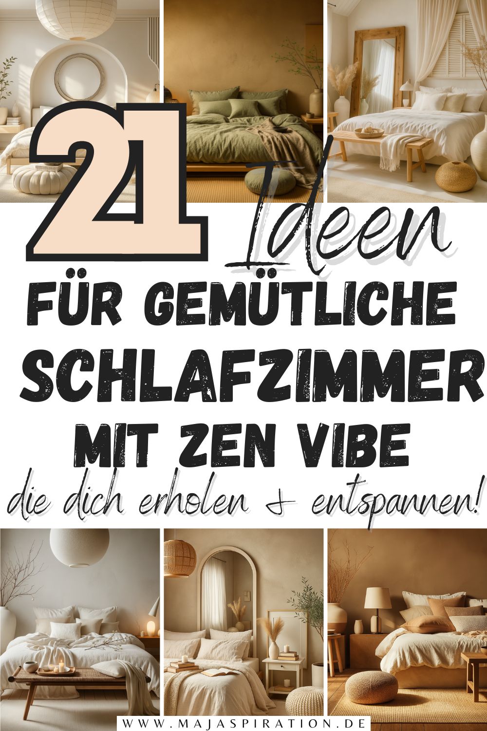 21 gemütliche minimalistische Schlafzimmer Ideen - für Zen mit Stil ...