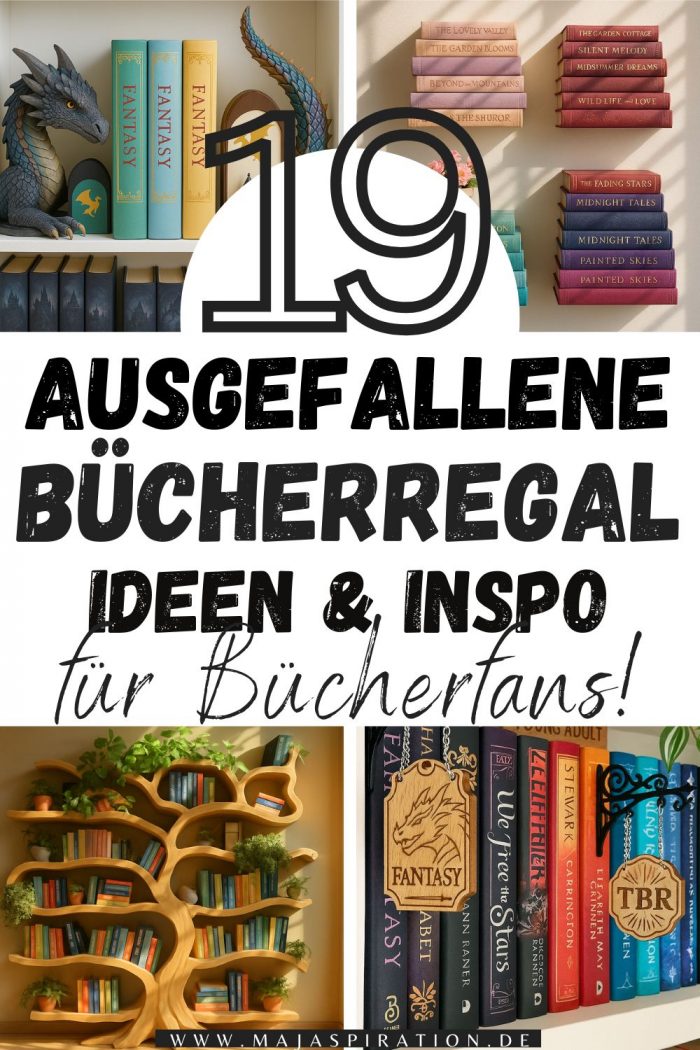 19 kreative Bücherregal Ideen für Buchliebhaber und Interior-Fans ...