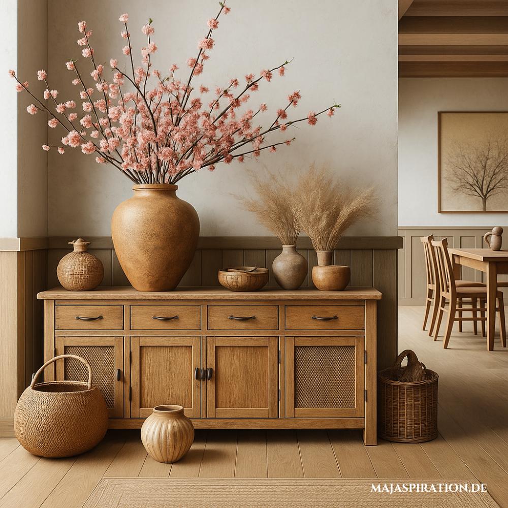 Landhausstil Wohnidee mit Kommode
