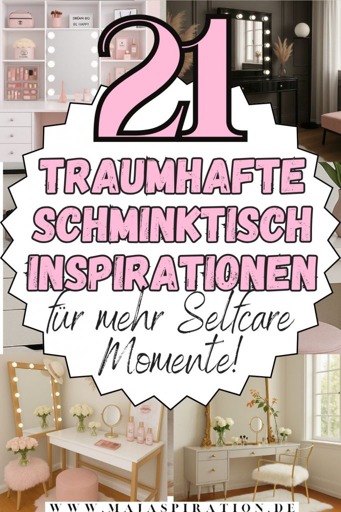21 Schminktisch Idee Pin