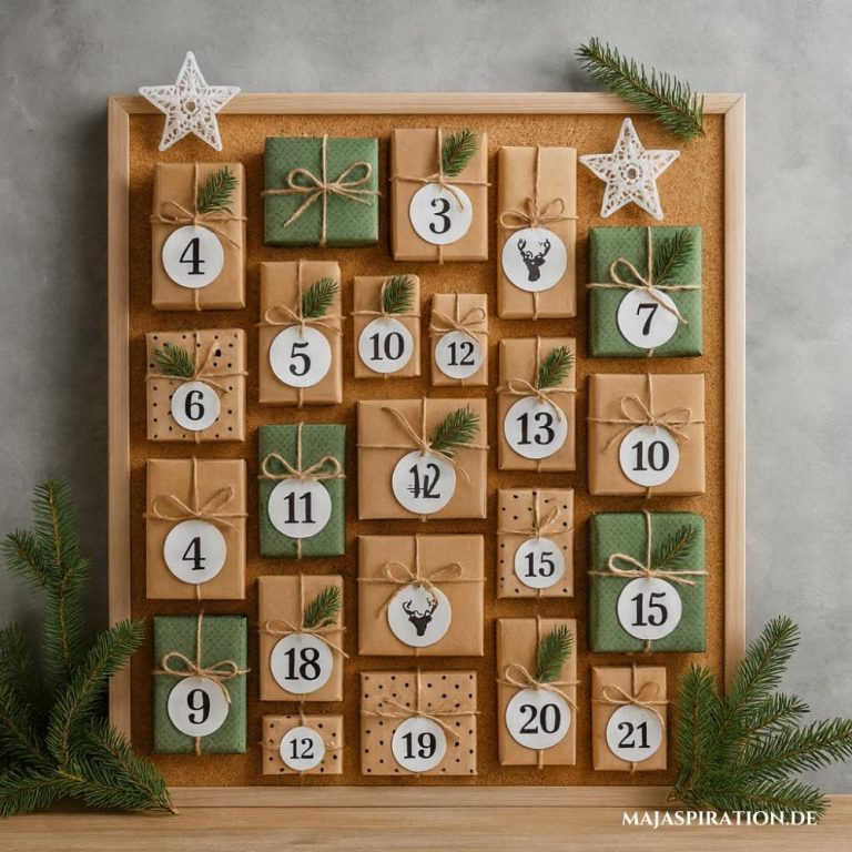 Zauberhafte Adventskalender Selbst Basteln 24 Kreative Ideen Fur Kinderfeed