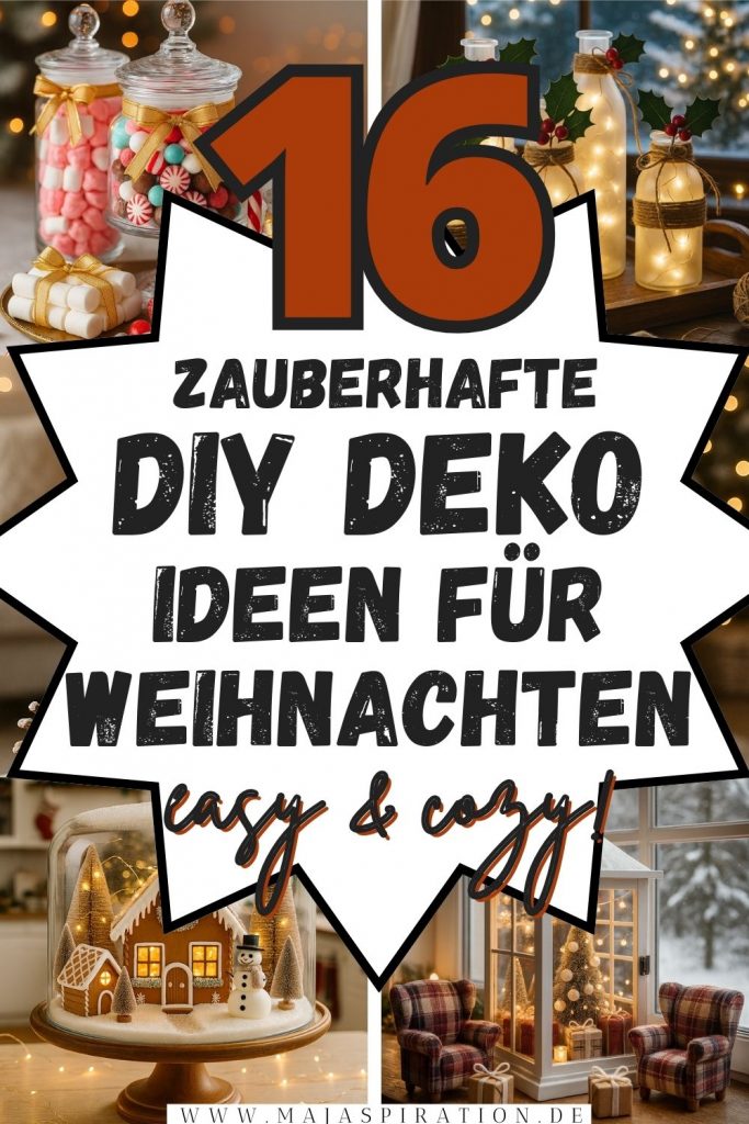 DIY Deko Ideen für Weihnachten Pin