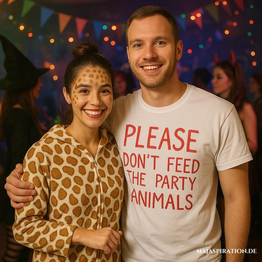 Party Animals als lustige Kostümidee für Zwei