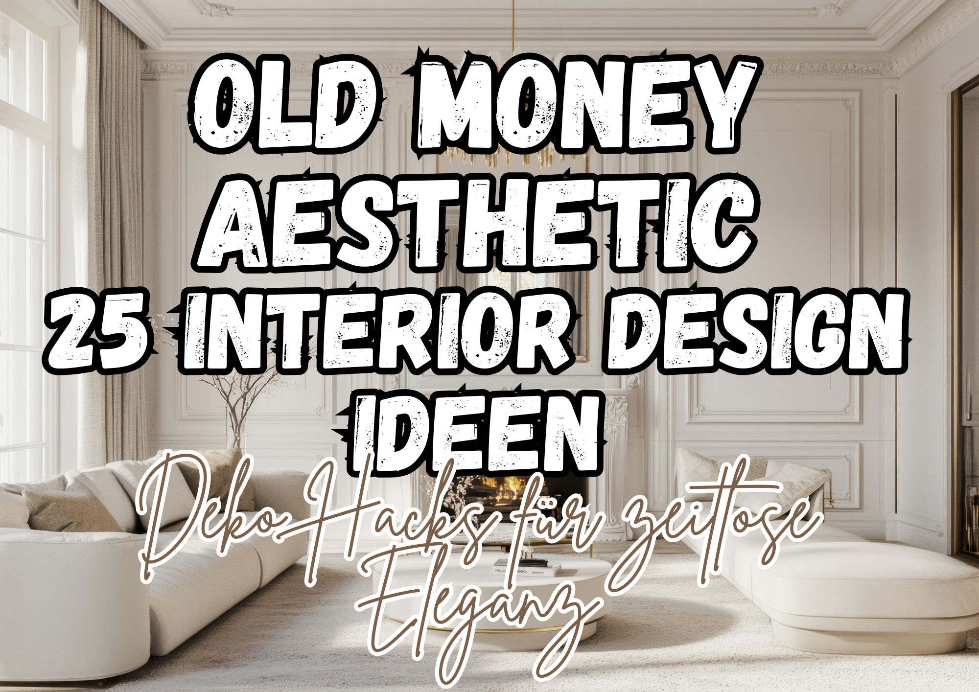 Old Money Aesthetic: 25 Deko Ideen & Interior Design Hacks für zeitlose ...