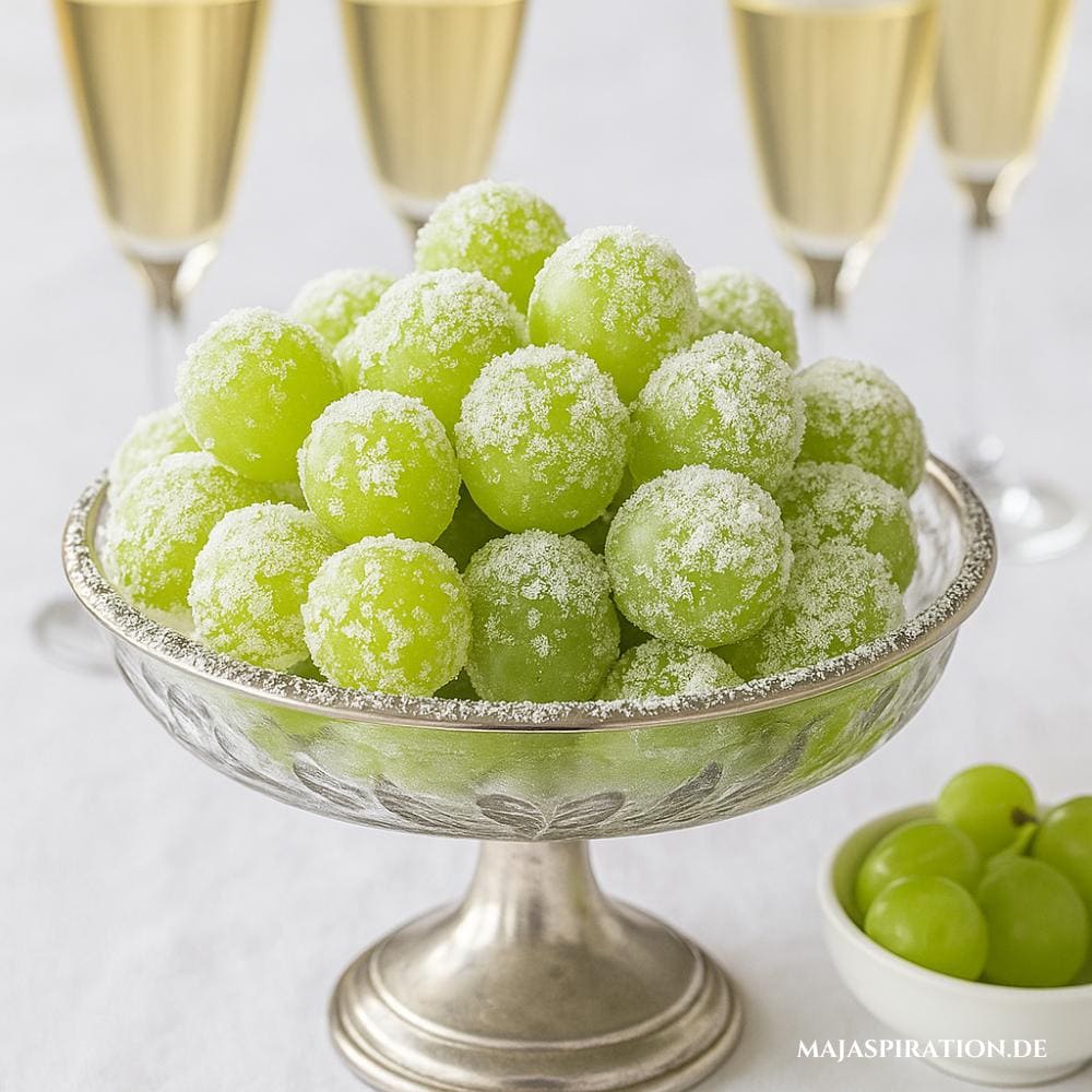 Prosecco Grapes für Champagner oder Snacks als Silvester Party Mitbringsel