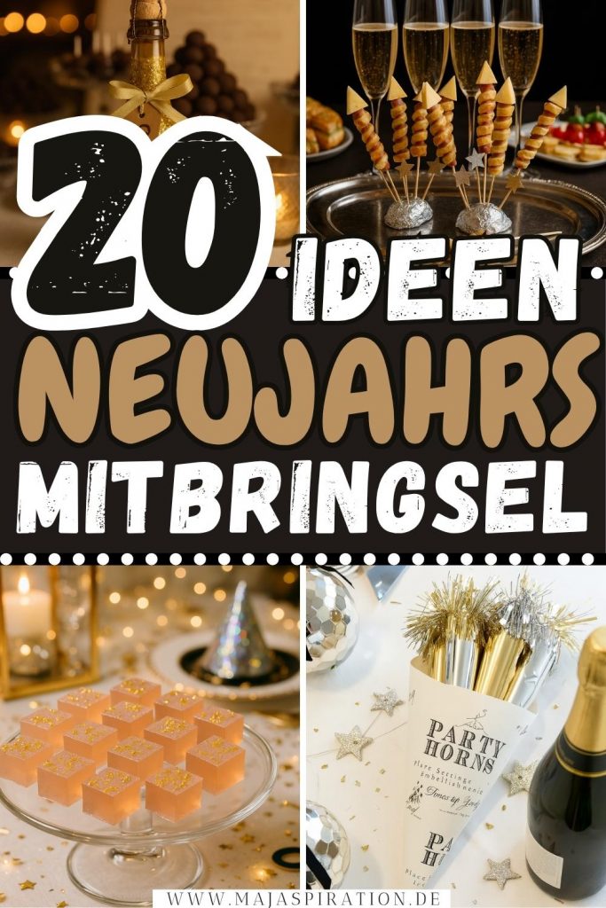 Neujahrs Mitbringsel Ideen Pin