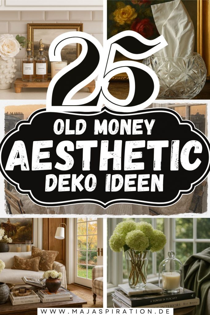 Old Money Aesthetic Deko Ideen Pin