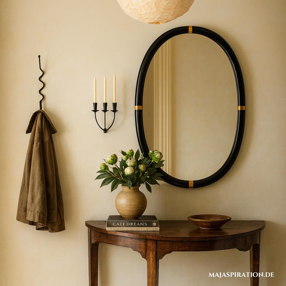 Old Money Aesthetic Flur Idee mit Konsole