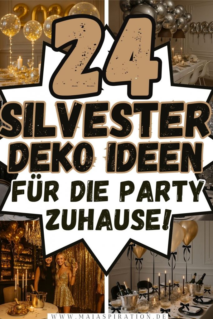 Silvester Deko Ideen Pin
