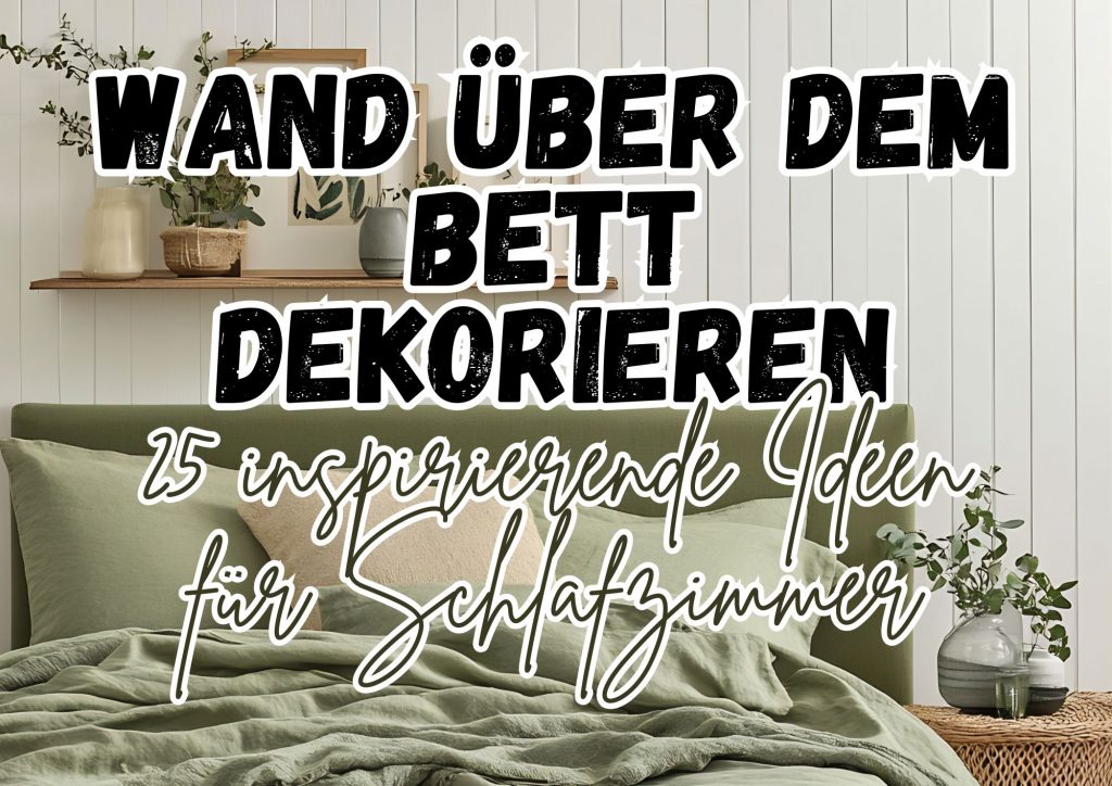 25 schöne Ideen wie man über dem Bett dekorieren kann