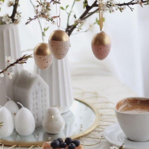 Osterdeko Tablett Ideen