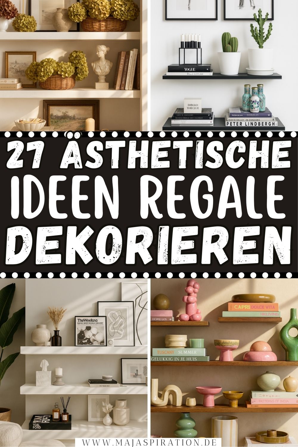 Regale dekorieren wie ein Interior Designer: 27 ästhetische Looks zum ...