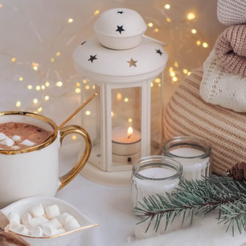 Winterdeko Ideen nach Weihnachten