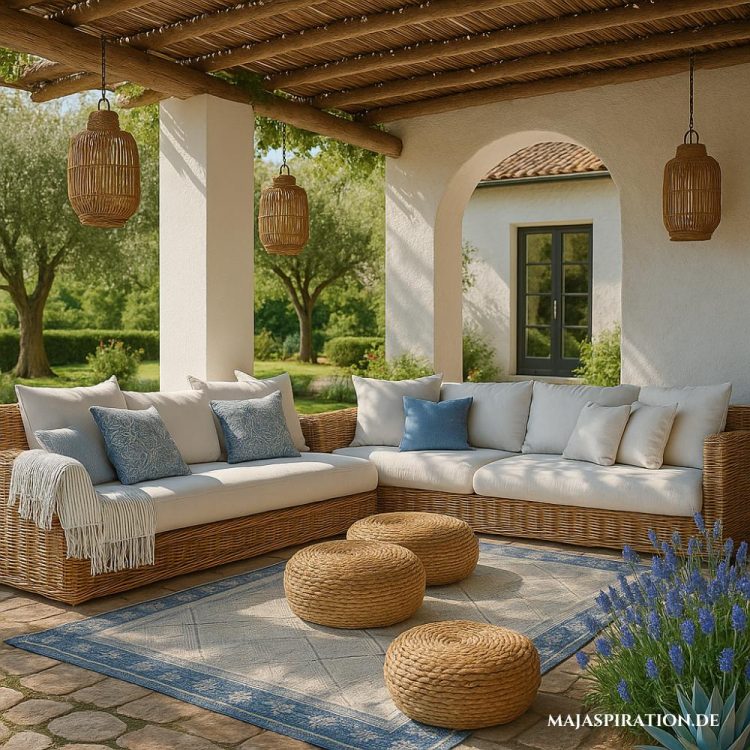 Mediterrane Terrasse gestalten: Die 21 schönsten Deko Ideen für echtes ...