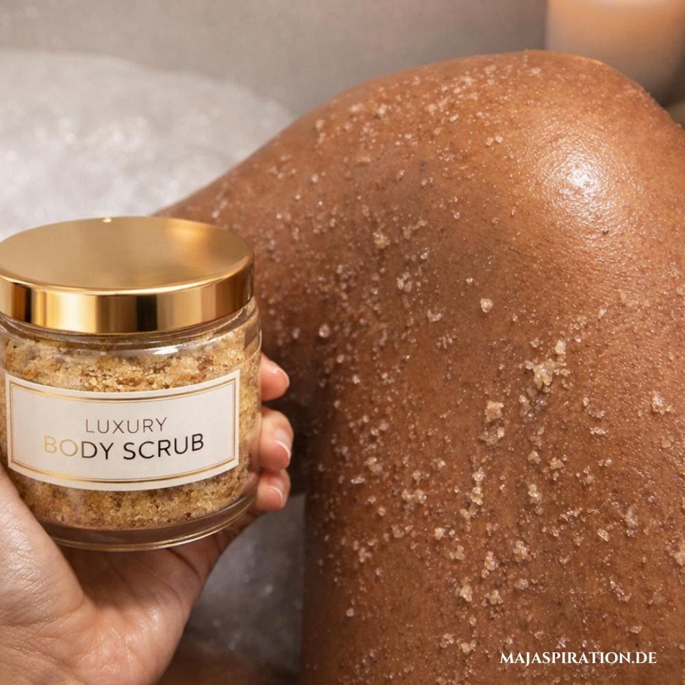 Meersalz Body Peeling als Körperpflege Geschenkidee