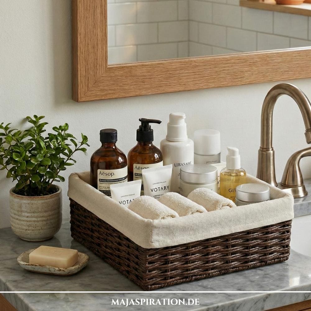 Badezimmer Organisationsidee