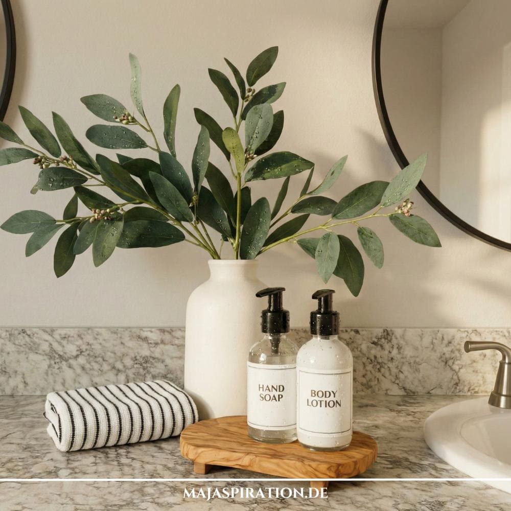 Mediterrane Dekorationsidee für das Bad