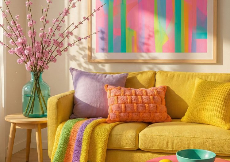 Bunte Sommerdeko Ideen für drinnen und draußen