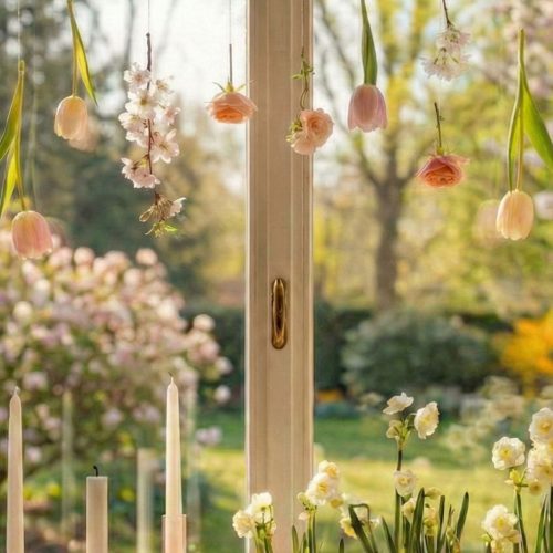 Osterdeko Ideen für Fenster & Fensterbank