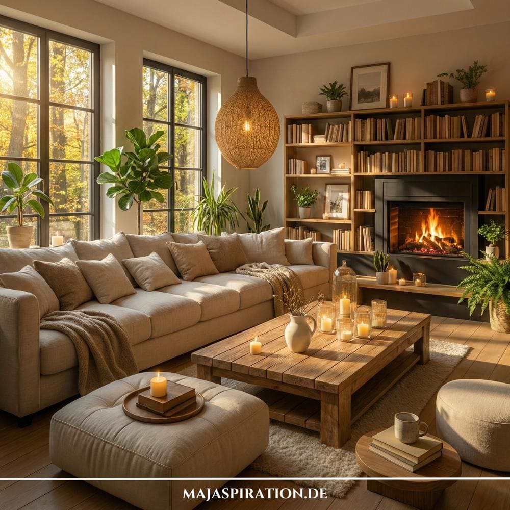 Kuschlige Wohnzimmer Idee