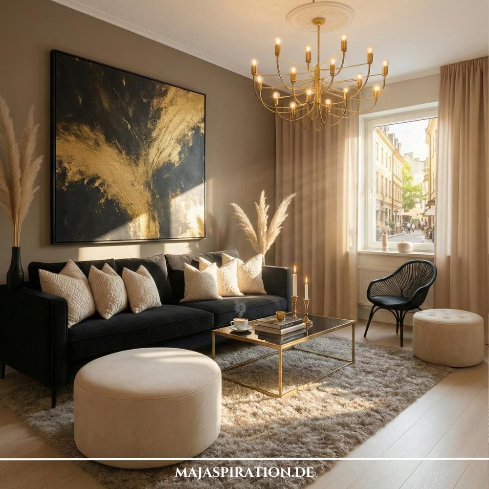 Elegante Wohnzimmer Idee