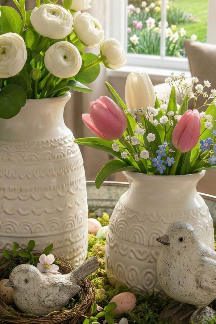 Die 14 schönsten Ideen für eine rustikale Frühlingsdekoration im charmanten Landhausstil