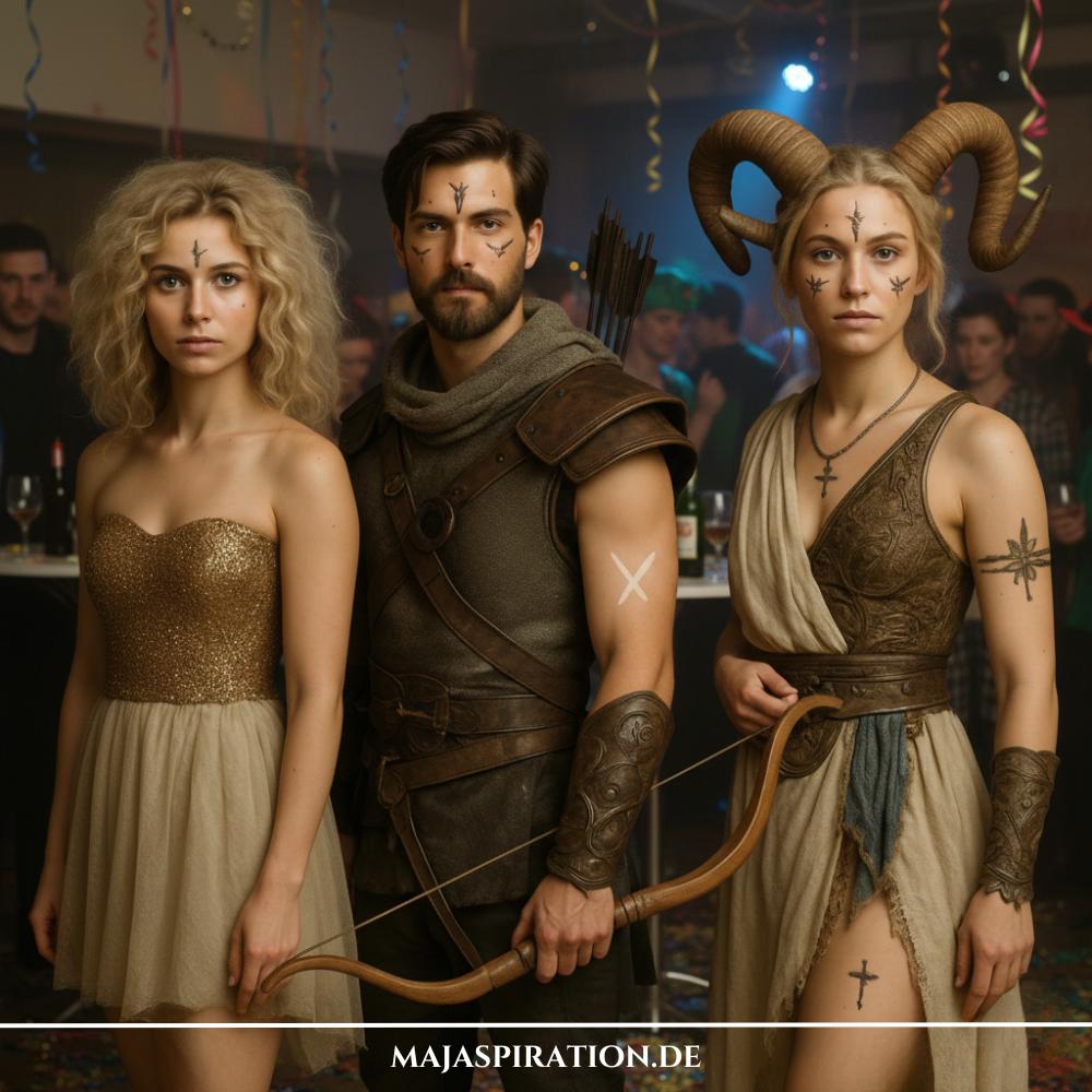 Kostümidee Sternzeichen