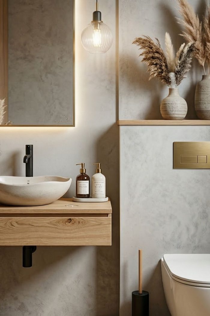 Klein aber fein: 29 fantastische Gäste WC Ideen!