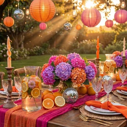 Gartenparty Deko Ideen