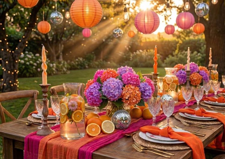 Gartenparty Deko Ideen