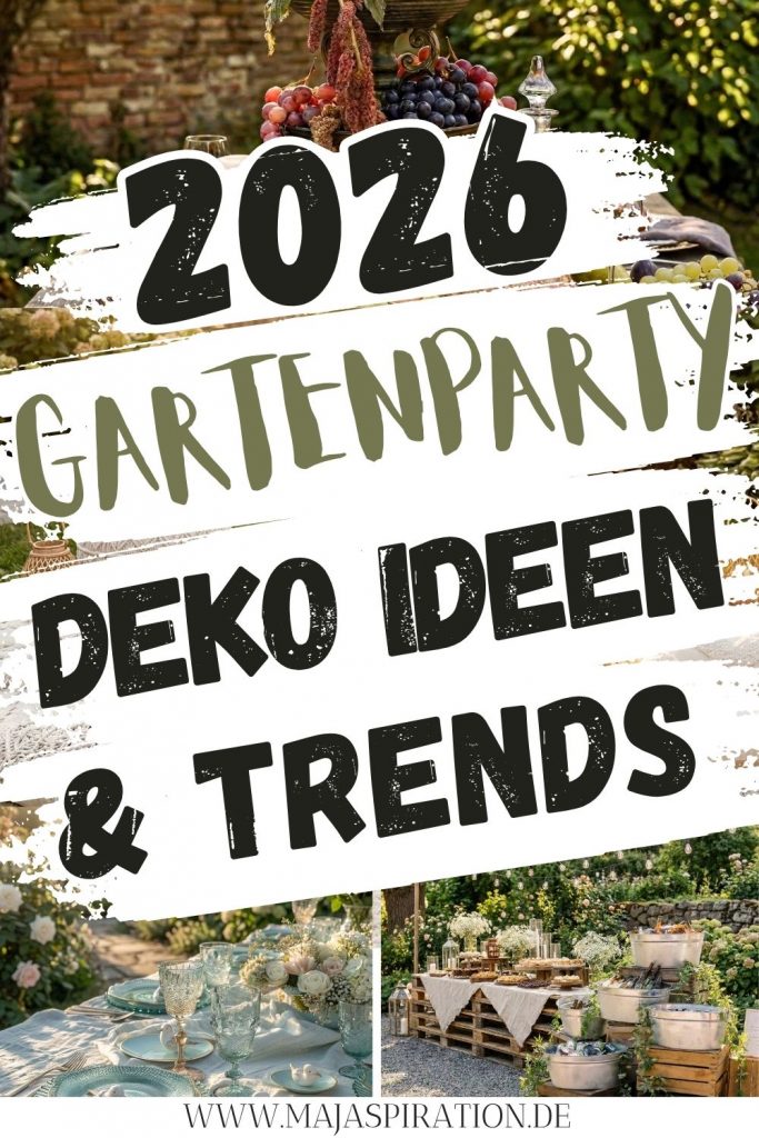 22 Gartenparty Deko Ideen PIn