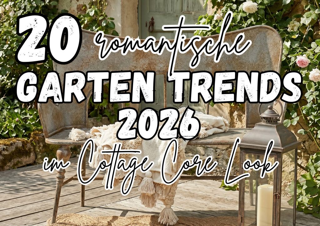20 romantische Garten Trends 2026