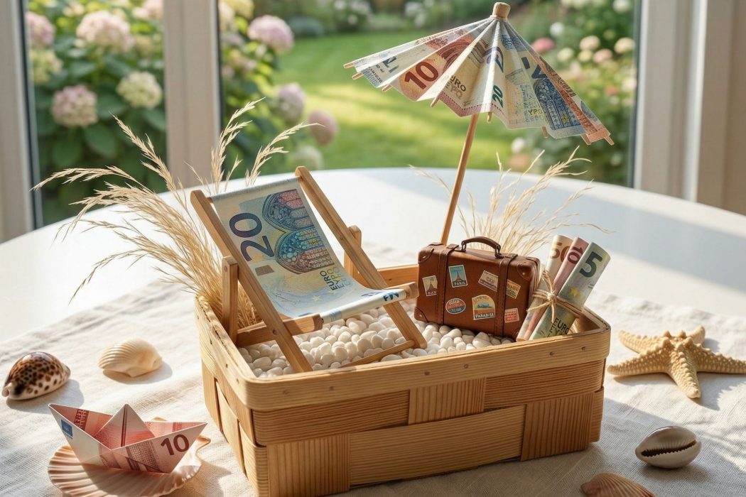 Reise Geldgeschenke originell verpacken: 16 kreative DIY Ideen für Flitterwochen & Urlaubskasse